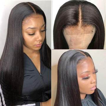 14A 4x4 Closure Wigs Straight