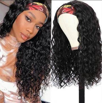 14A Headband Wig Water Wave