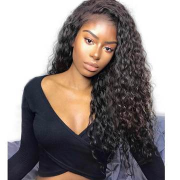 14A 13x4 Frontal Wigs Water Wave