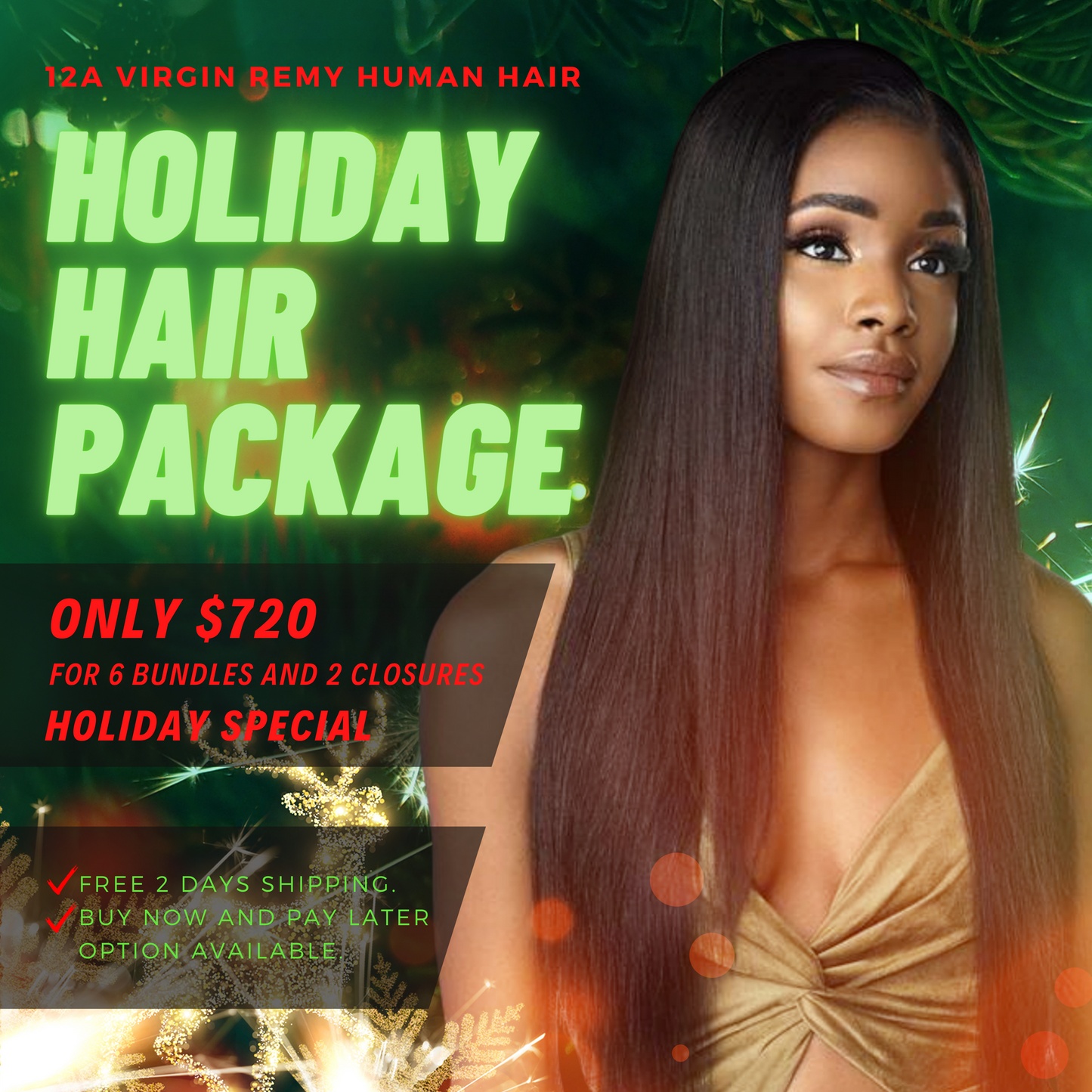 Holiday Hair Package