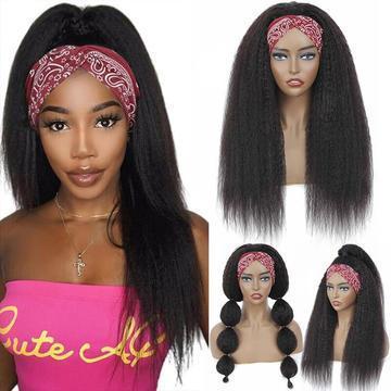 14A Headband Wig Kinky Straight